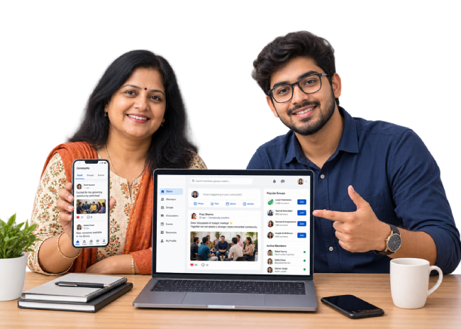 Community Website Development Company in Delhi