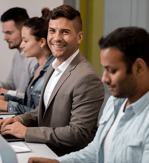 Seven Web Tech team at work