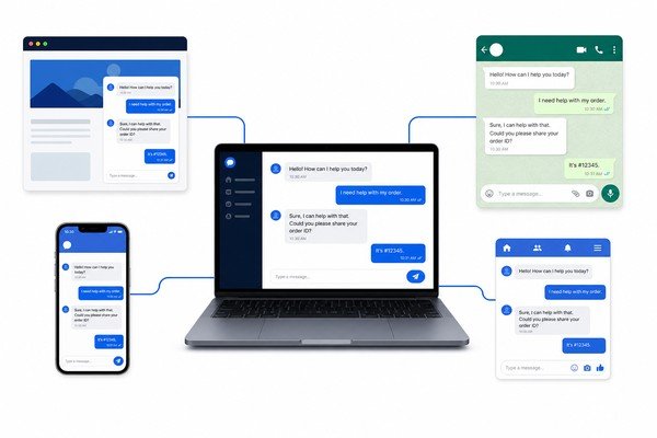 Multi-Channel Chatbot Deployment - AI Chatbot Development Company in India