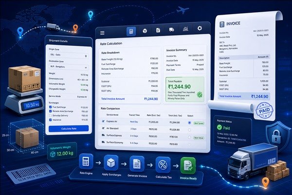 Courier Software Development Company Ahmedabad