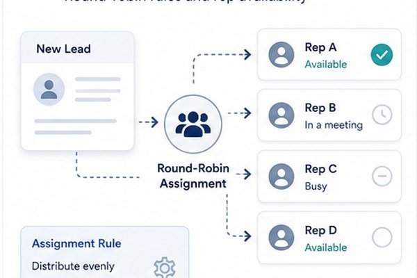 Automatic Lead Assignment - CRM Automation Company in India