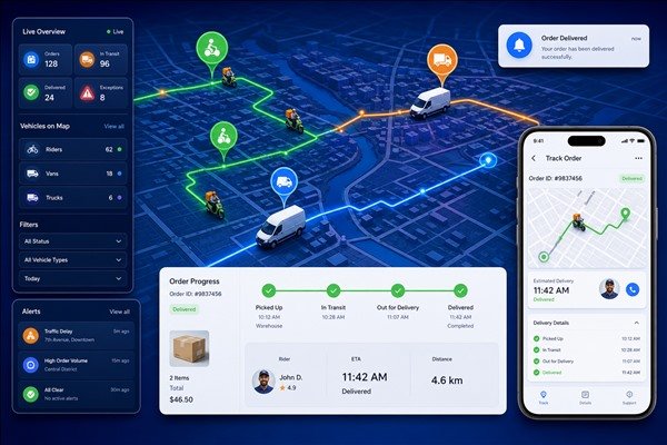 Delivery Management Software Development Company Ahmedabad