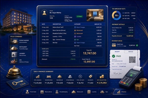 Hotel Management System Development Company Ahmedabad