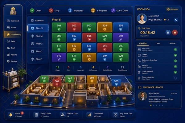 Hotel Management System Development Company Ahmedabad