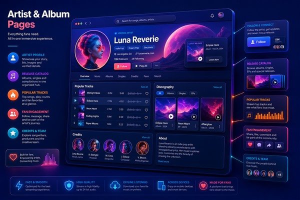 Music Streaming App Development Company Ahmedabad