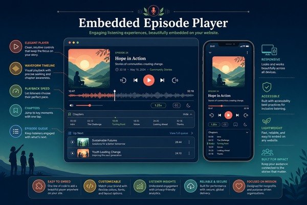 Podcast Website Development Company Ahmedabad