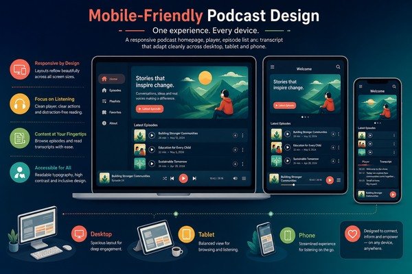 Podcast Website Development Company Ahmedabad