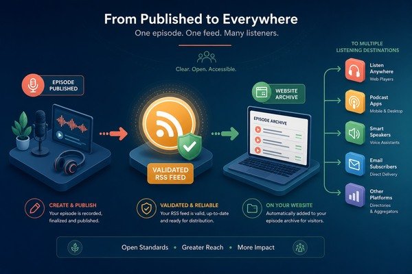 Podcast Website Development Company Ahmedabad