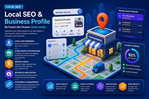 Local SEO and Google Business Profile - SEO Company in India
