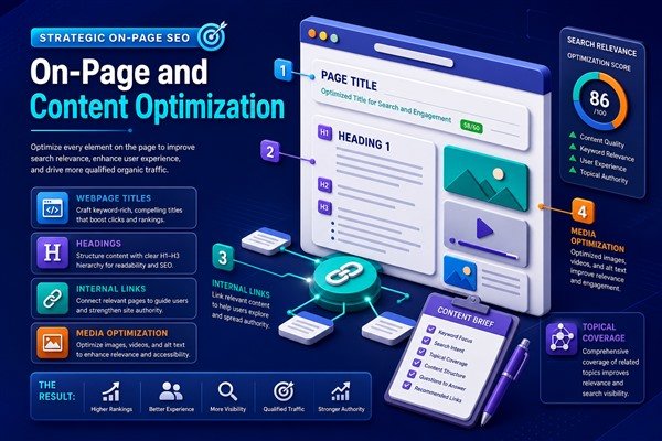 On-Page and Content Optimization - SEO Company in India