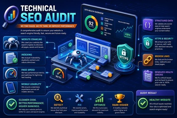 Technical SEO Audit and Fixes - SEO Company in India