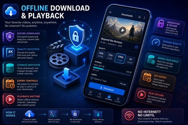 Video Streaming App Development Company Ahmedabad